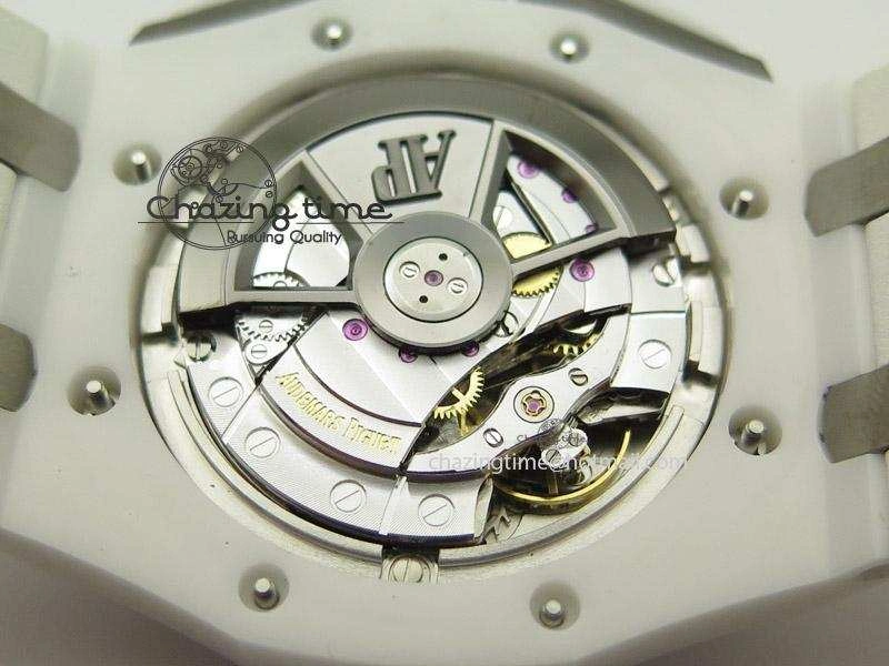 Royal Oak Offshore 44mm Real White Ceramic JF Best Edition A Sustainable 5117