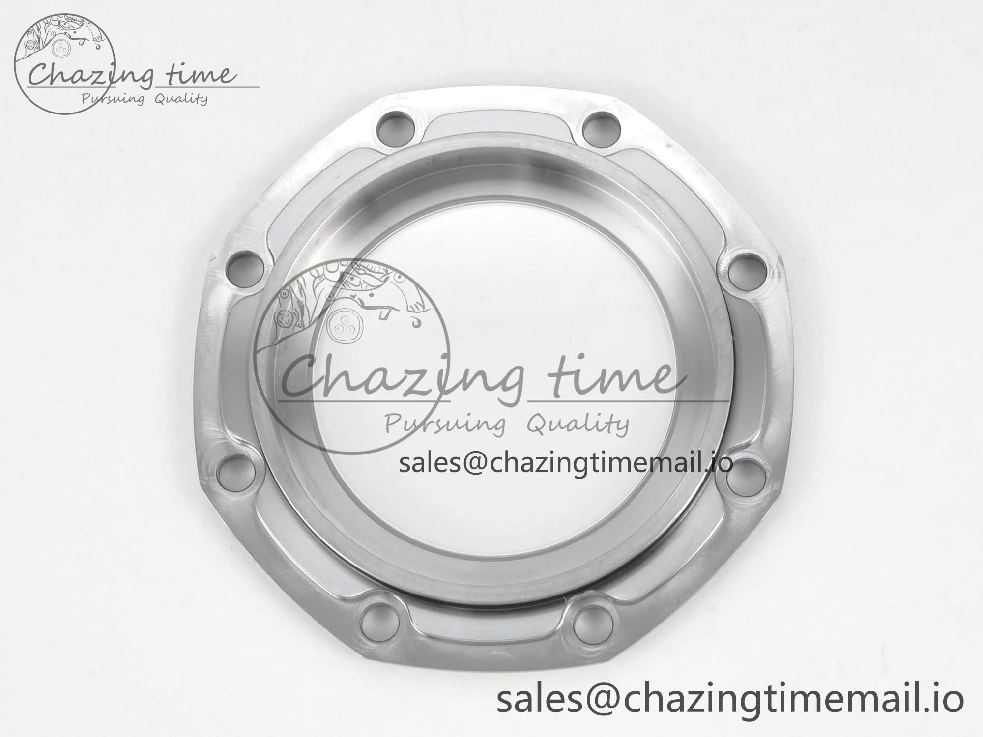 Royal Oak Offshore 44mm SS APPF Best Edition Gray White Dial Ceramic Bezel on Gray Rubber Strap SA Compact 4242