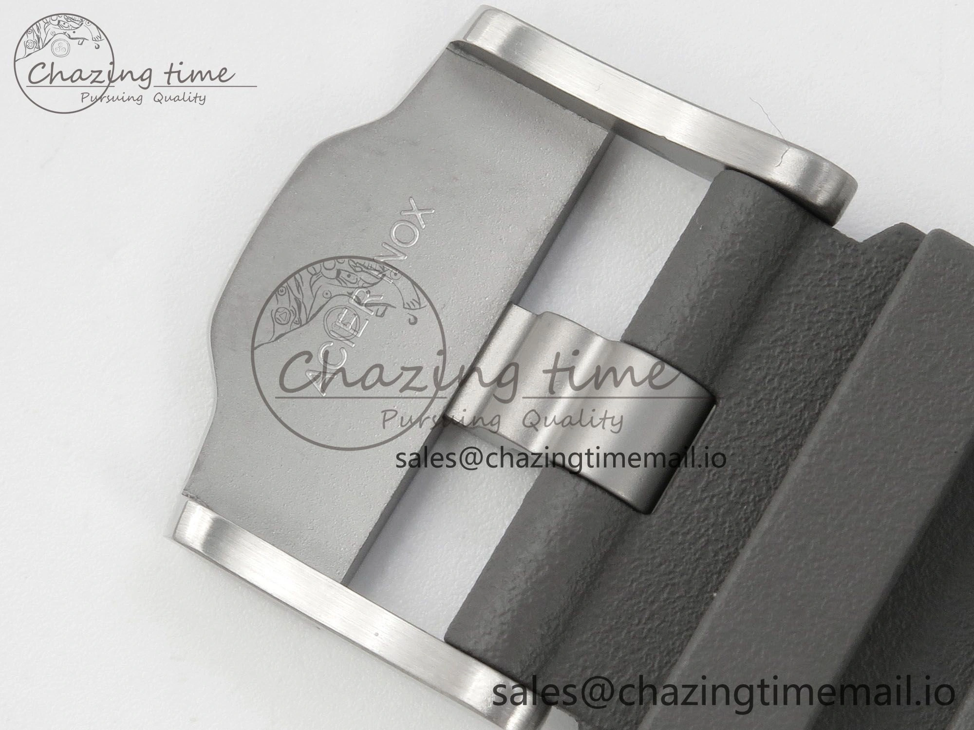 Royal Oak Offshore 44mm SS APPF Best Edition Gray White Dial Ceramic Bezel on Gray Rubber Strap SA Compact 4242
