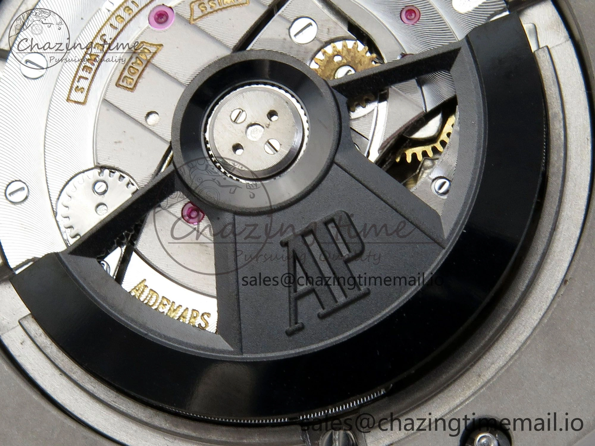 Royal Oak Offshore 44mm SS APPF Best Edition Gray White Dial Ceramic Bezel on Gray Rubber Strap SA Compact 4242