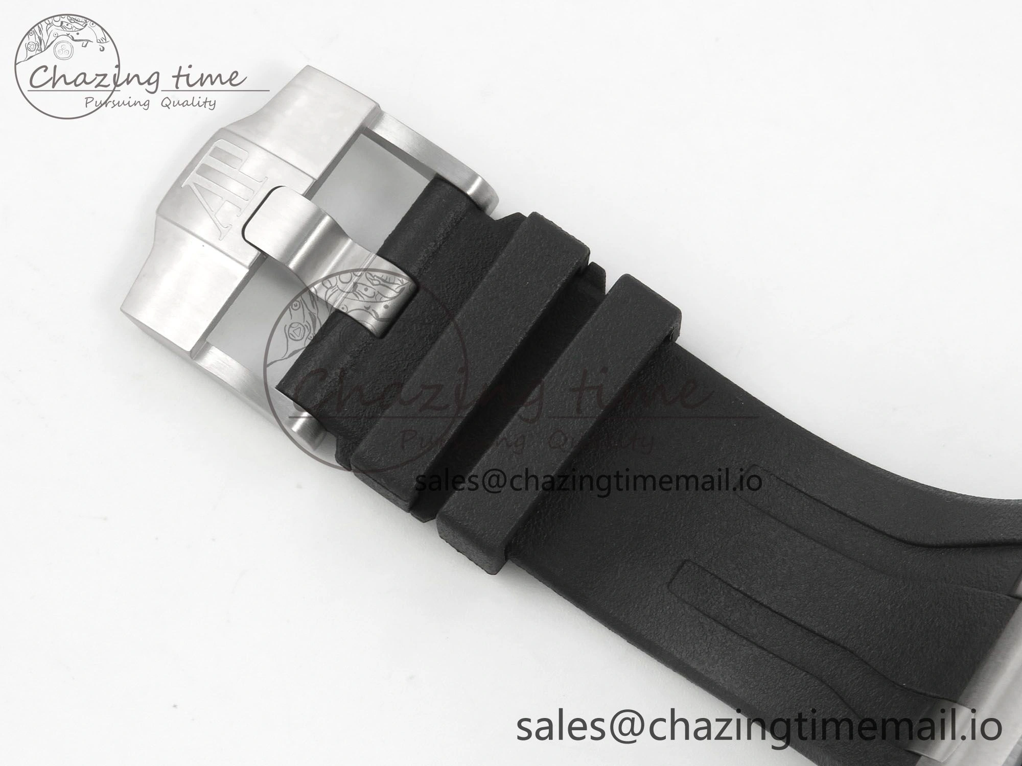 Royal Oak Offshore 44mm SS APPF Best Edition White Dial Ceramic Bezel on Black Rubber Strap SA NewStyle 4240
