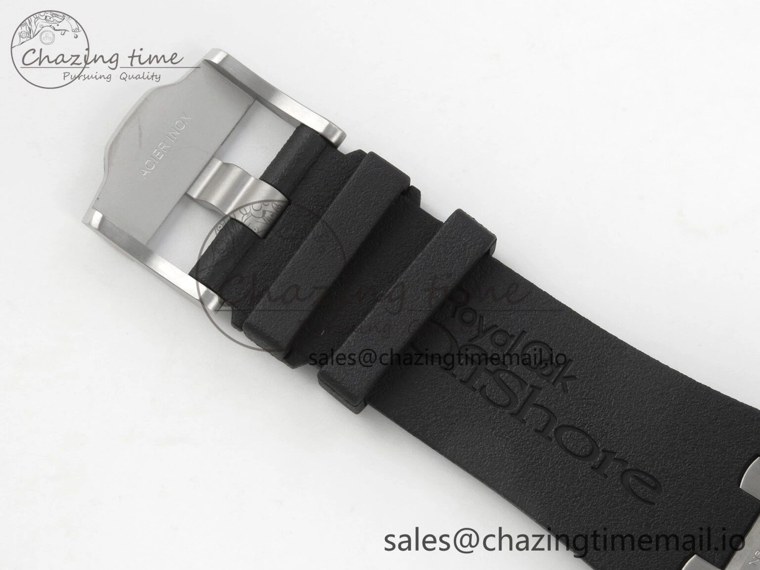 Royal Oak Offshore 44mm SS APPF Best Edition White Dial Ceramic Bezel on Black Rubber Strap SA NewStyle 4240