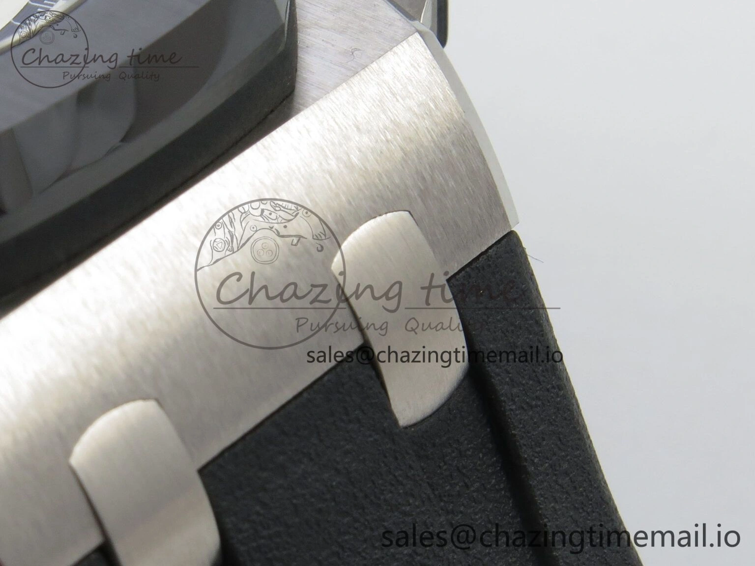 Royal Oak Offshore 44mm SS APPF Best Edition White Dial Ceramic Bezel on Black Rubber Strap SA NewStyle 4240