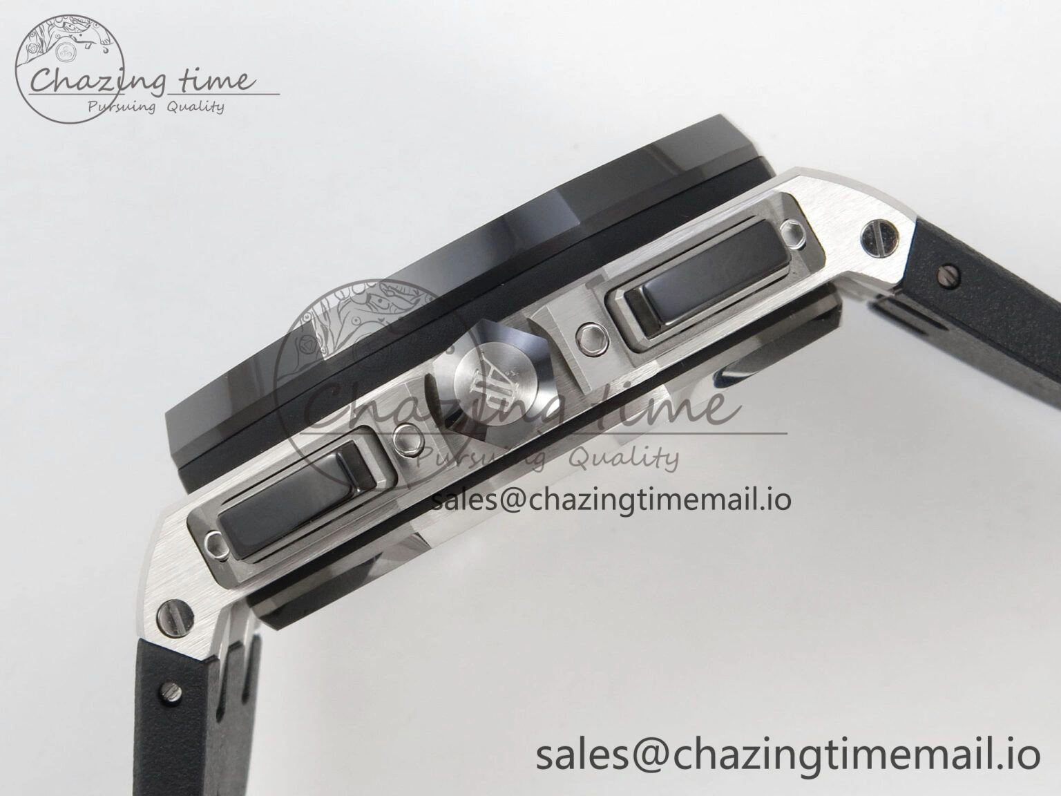 Royal Oak Offshore 44mm SS APPF Best Edition White Dial Ceramic Bezel on Black Rubber Strap SA NewStyle 4240