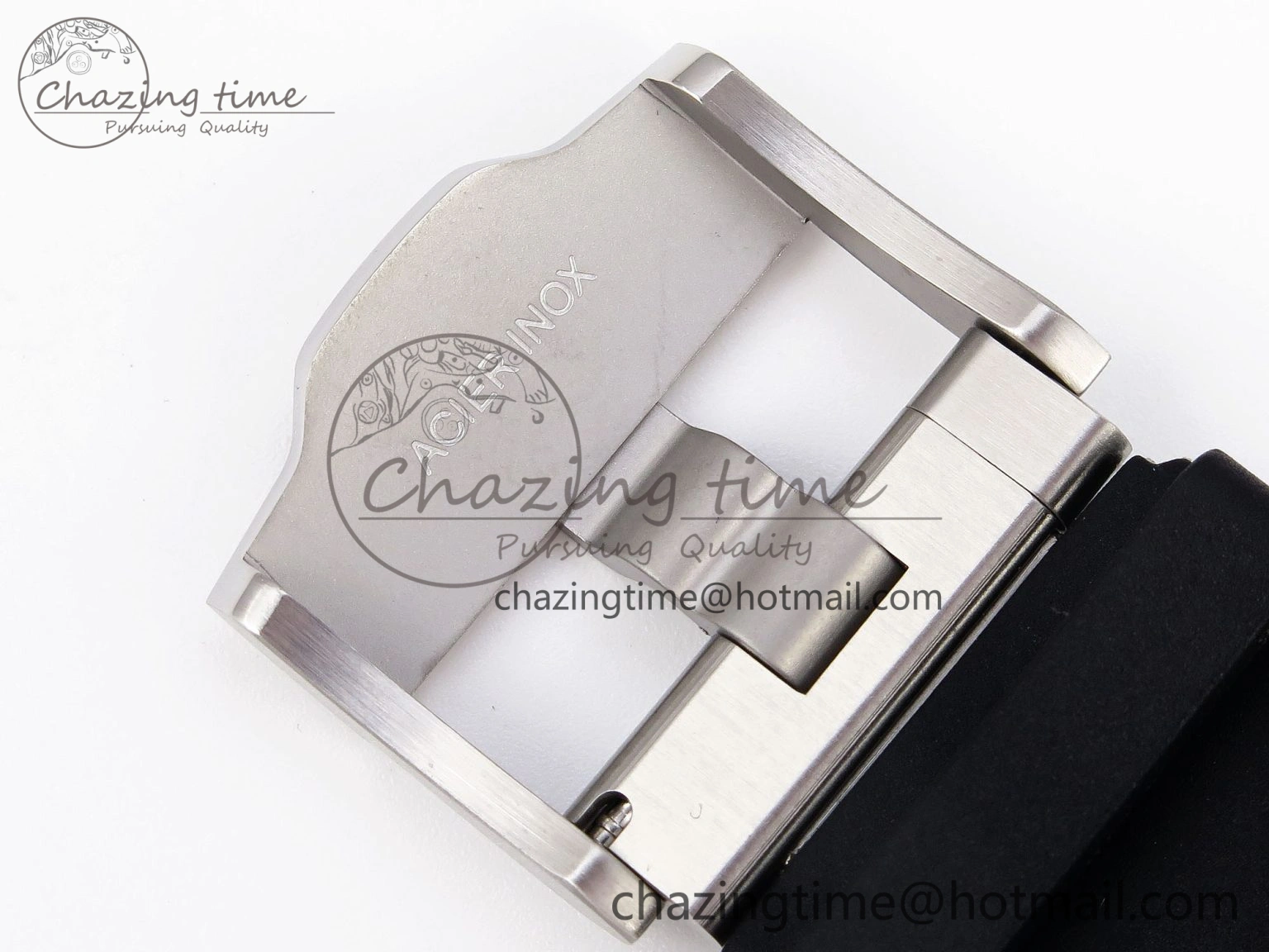 Royal Oak Offshore 44mm SS Black Ceramic Bezel APF 1:1 Best Edition Black Silver Dial on Black Rubber Strap A ZipUp 4547
