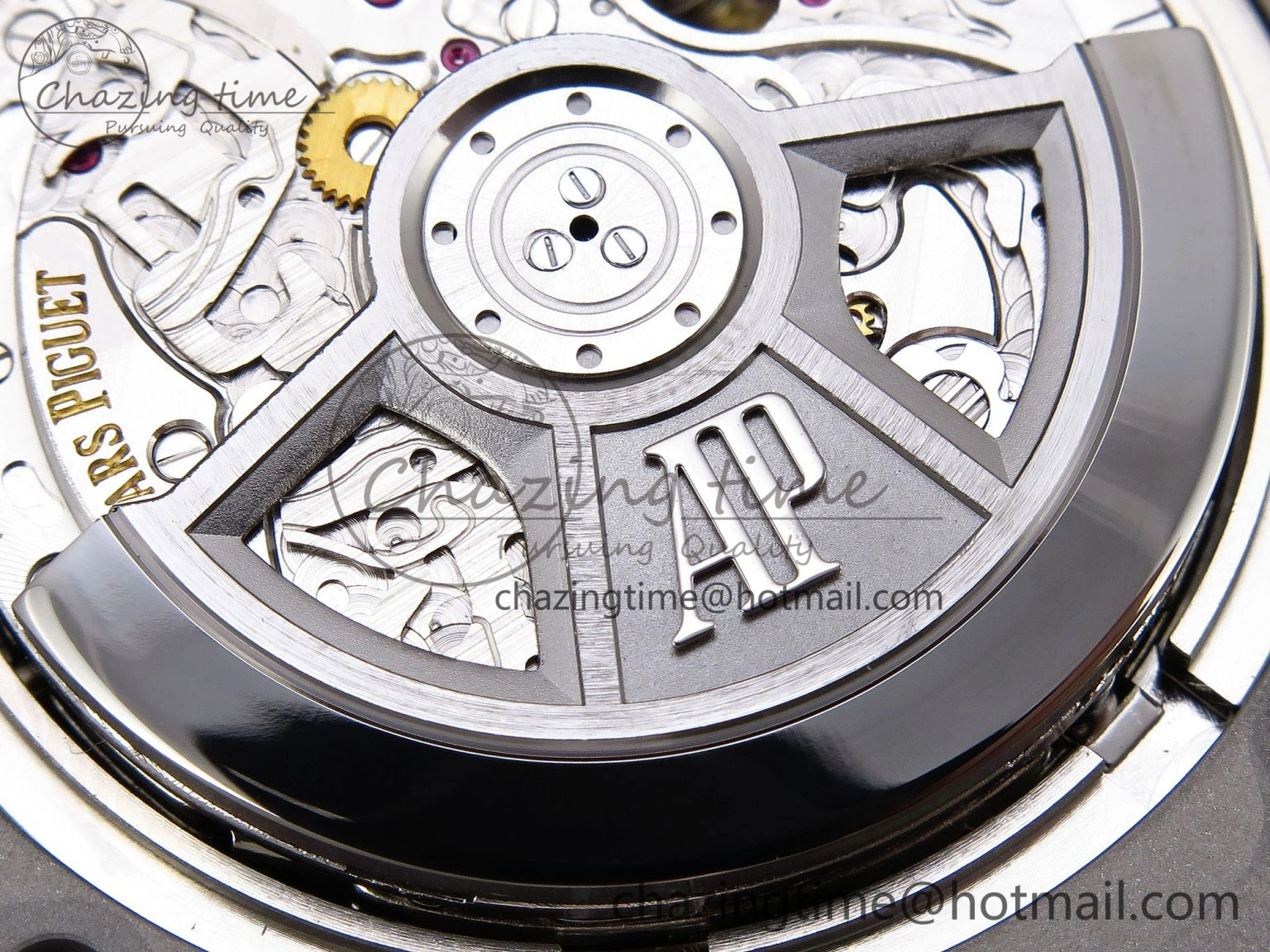 Royal Oak Offshore 44mm SS Black Ceramic Bezel APF 1:1 Best Edition Brown Dial on Brown Rubber Strap A Lightweight 4549