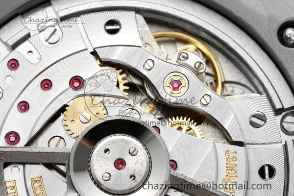 Royal Oak Offshore 44mm SS Black Ceramic Bezel RSF Best Edition White Black Dial on Rubber Strap A3126 V FastDry 4716