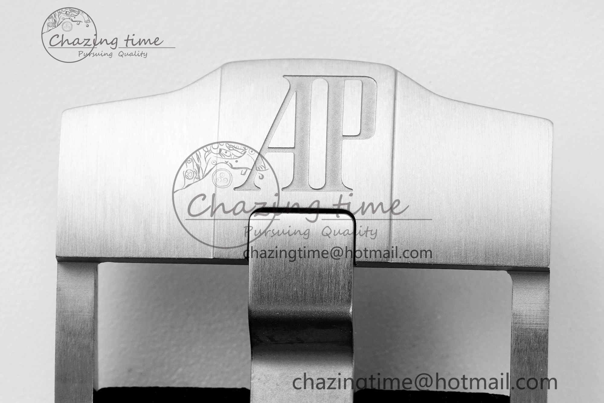 Royal Oak Offshore 44mm SS Black Ceramic Bezel RSF Best Edition White Black Dial on Rubber Strap A3126 V FastDry 4716
