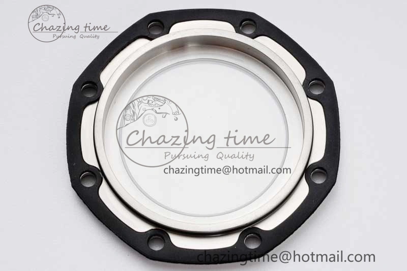 Royal Oak Offshore 44mm SS Ceramic Bezel JJF 1:1 Best Edition Black White Dial on Rubber Strap A3126 V Classic 4657
