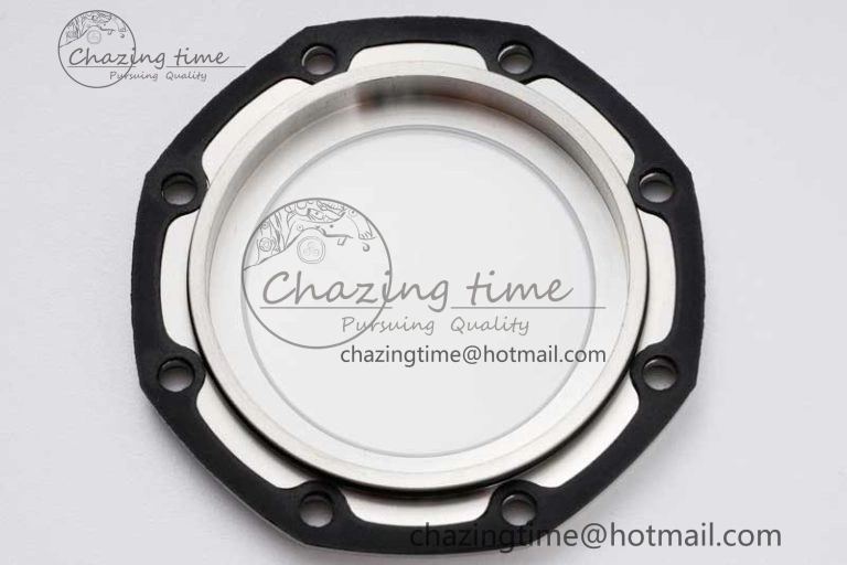 MoistureWicking Royal Oak Offshore 44mm SS Ceramic Bezel JJF 1:1 Best Edition Gray Dial on Rubber Strap A3126 V 4656