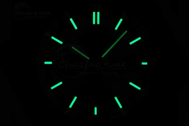 Casual Royal Oak Offshore 44mm SS Green Ceramic Bezel APF 1:1 Best Edition Cream Dial on Camo Rubber Strap A 4679