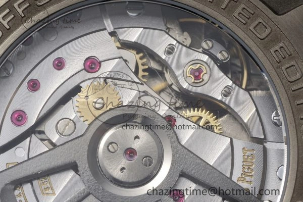 Functional Royal Oak Offshore 44mm SS Michael Schumacher Blue 1:1 JJF Best Edition A 4649