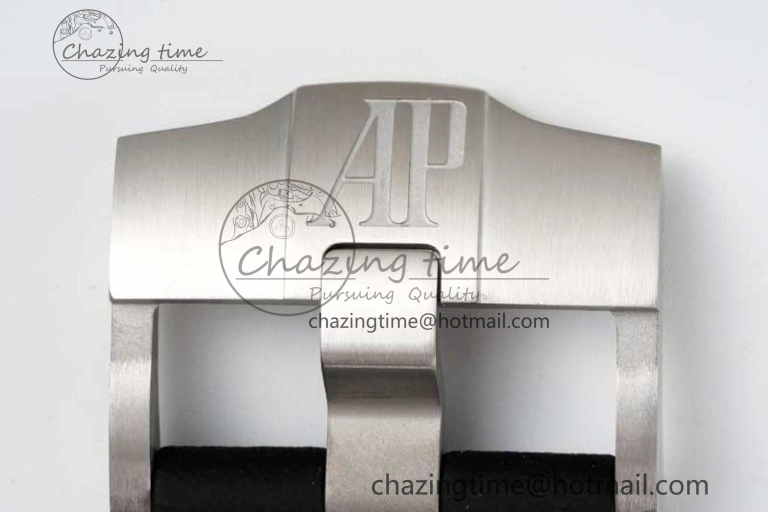 Sophisticated Royal Oak Offshore 44mm SS RSF 1:1 Best Edition White Dial on Black Rubber Strap A 4757