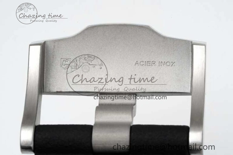 Sophisticated Royal Oak Offshore 44mm SS RSF 1:1 Best Edition White Dial on Black Rubber Strap A 4757