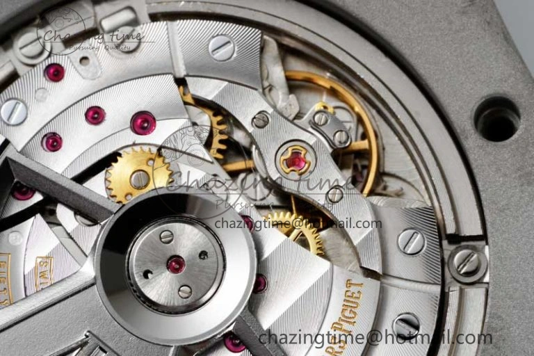 Sophisticated Royal Oak Offshore 44mm SS RSF 1:1 Best Edition White Dial on Black Rubber Strap A 4757