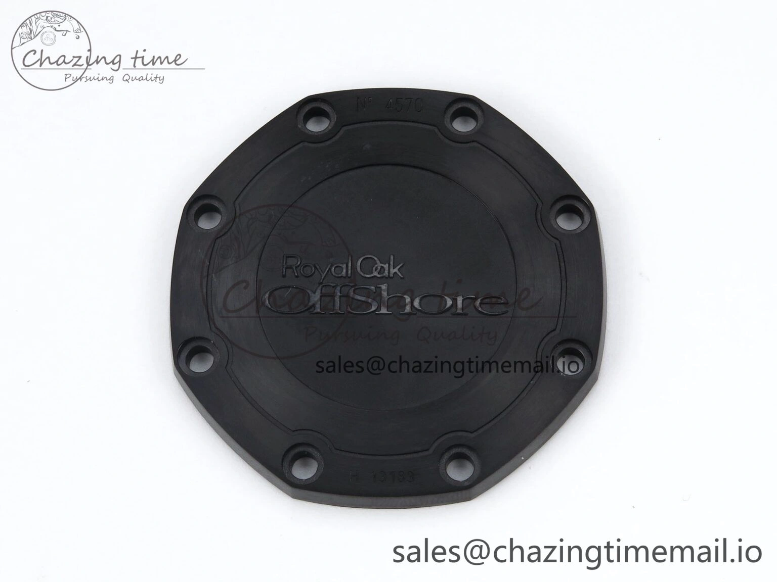 Royal Oak Offshore 44mm SS TKF 1:1 Best Edition Black Yellow Dial on Yellow Rubber Strap A SunProtective 4318