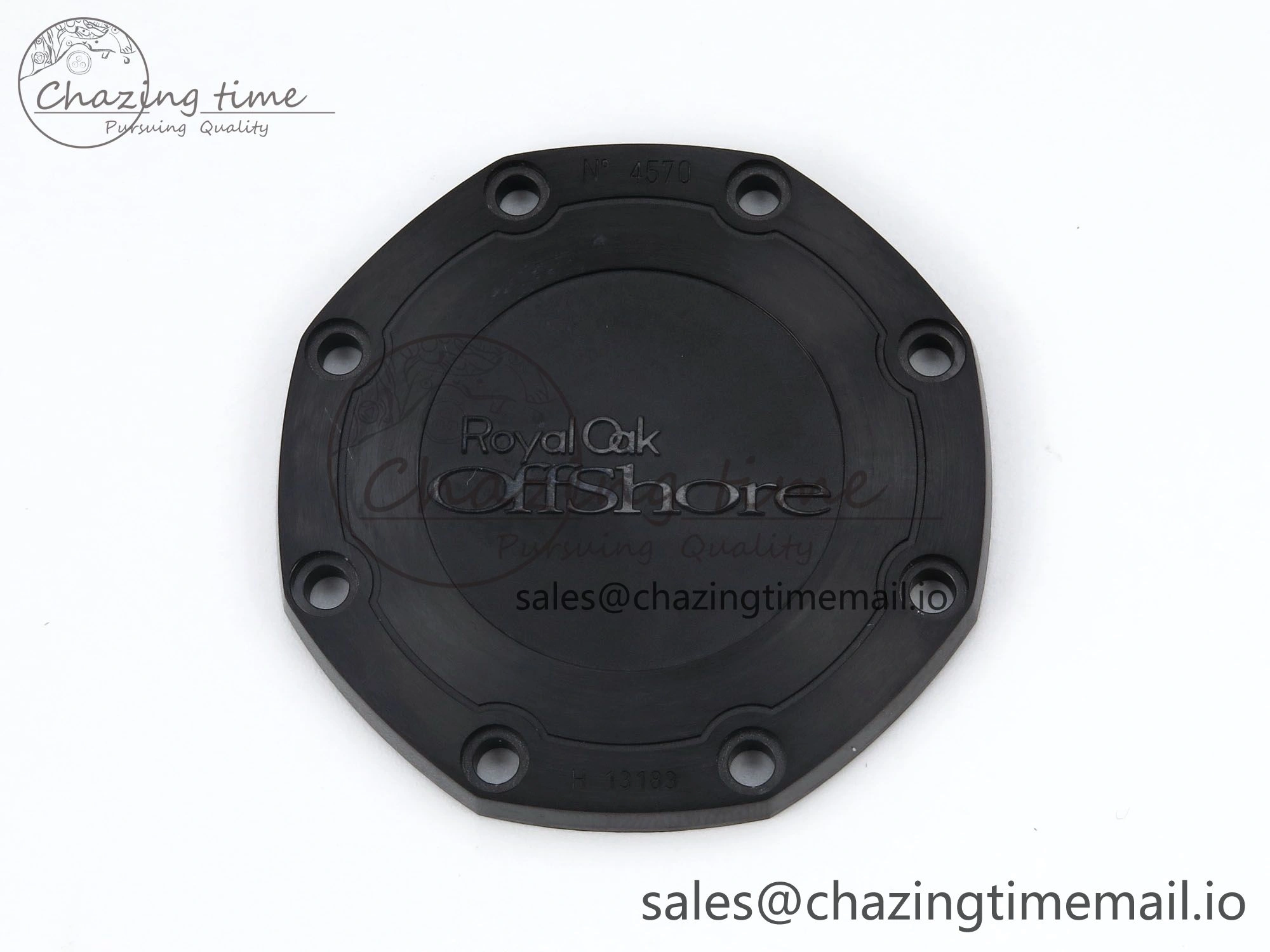 Royal Oak Offshore 44mm SS TKF 1:1 Best Edition Black Yellow Dial on Yellow Rubber Strap A SunProtective 4318
