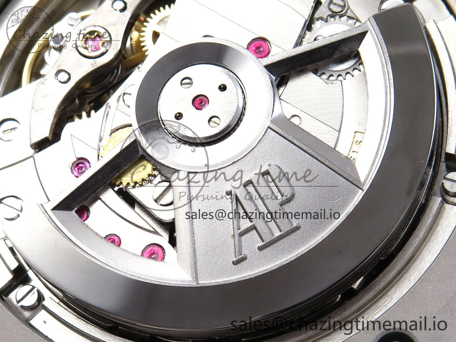Royal Oak Offshore 44mm SS TKF 1:1 Best Edition Blue Dial on Blue Camou Rubber Strap A Cozy 4362