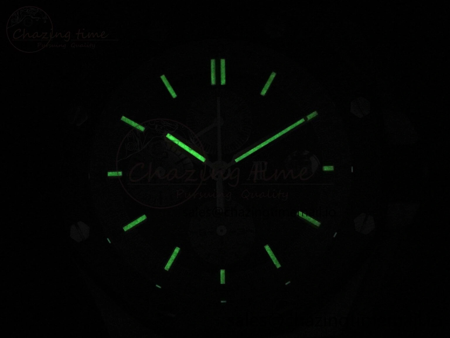 Attractive Royal Oak Offshore 44mm SS TKF 1:1 Best Edition Blue Red Dial on Blue Red Rubber Strap A 4361
