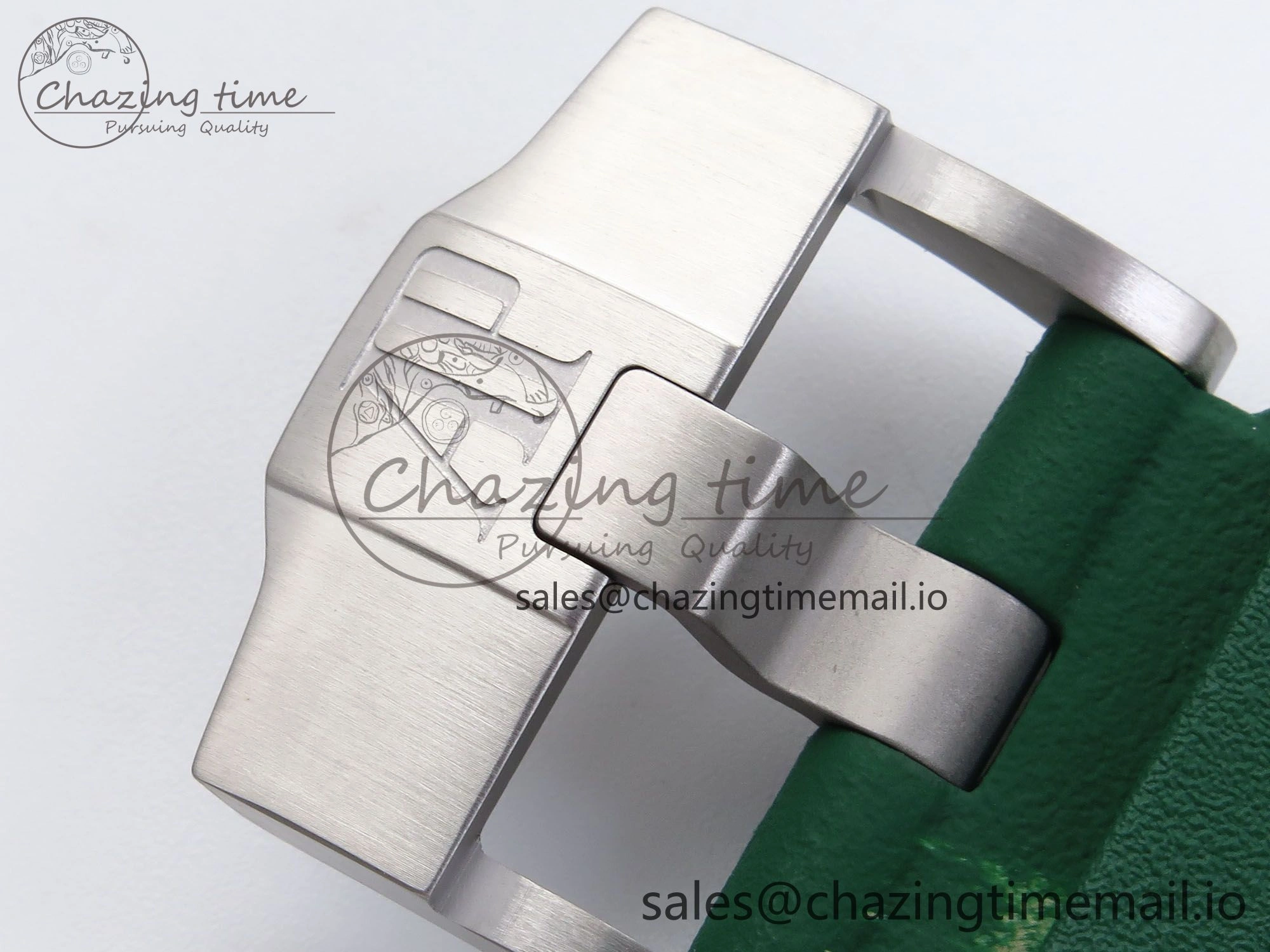 Sporty Royal Oak Offshore 44mm SS TKF 1:1 Best Edition Green Dial on Green Camou Rubber Strap A 4358