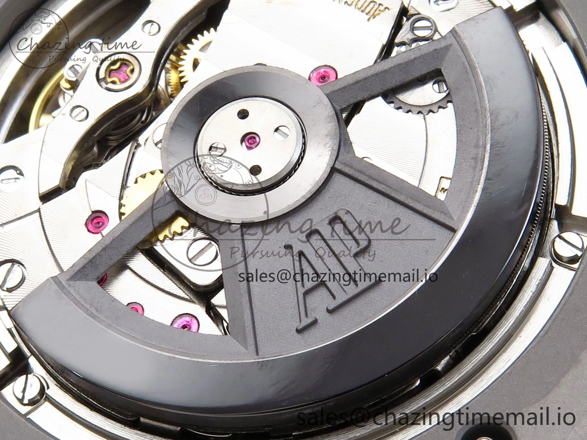 Sporty Royal Oak Offshore 44mm SS TKF 1:1 Best Edition Green Dial on Green Camou Rubber Strap A 4358