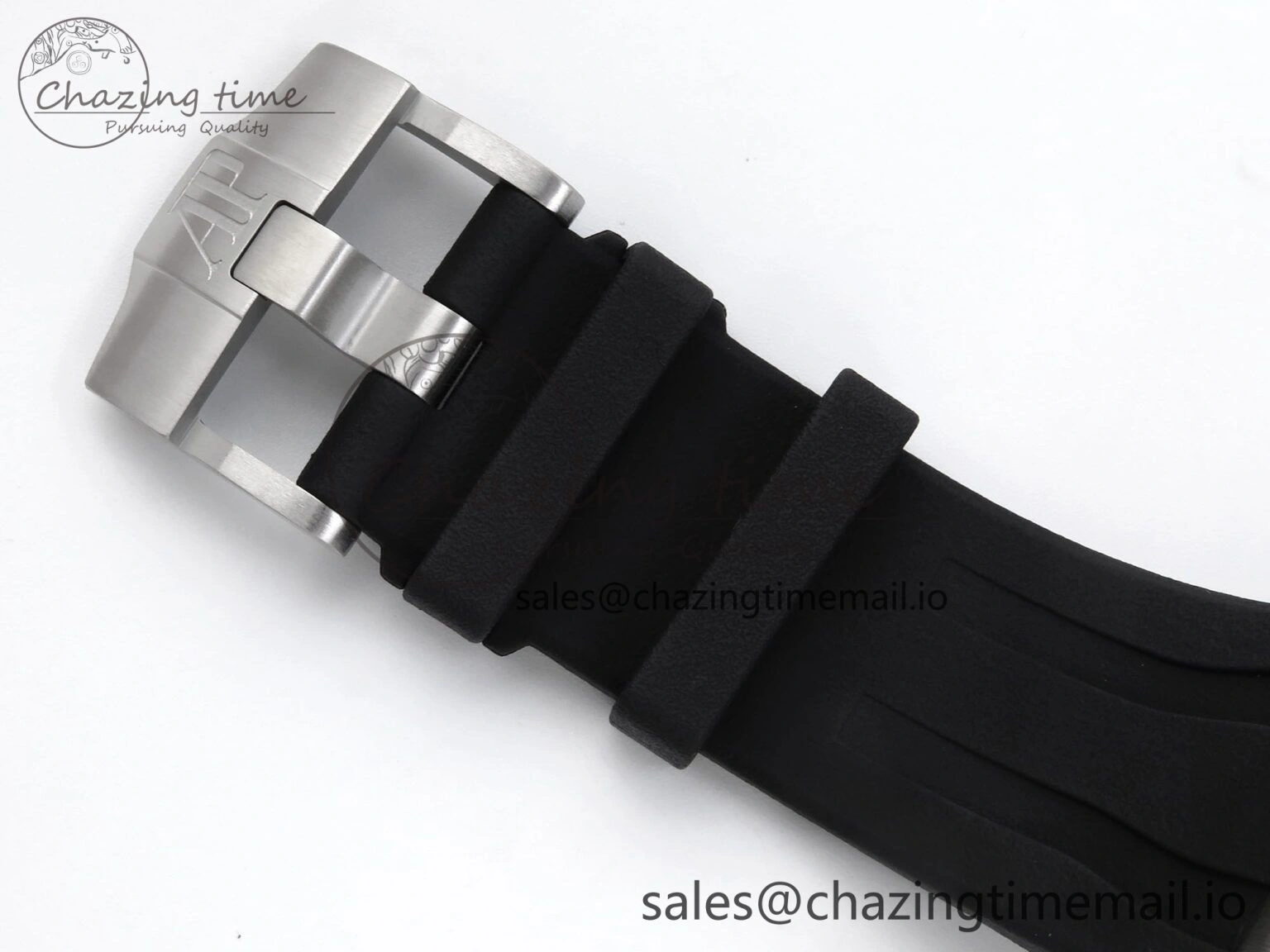 Royal Oak Offshore 44mm SS TKF 1:1 Best Edition White Dial on Black Rubber Strap A Colorful 4375