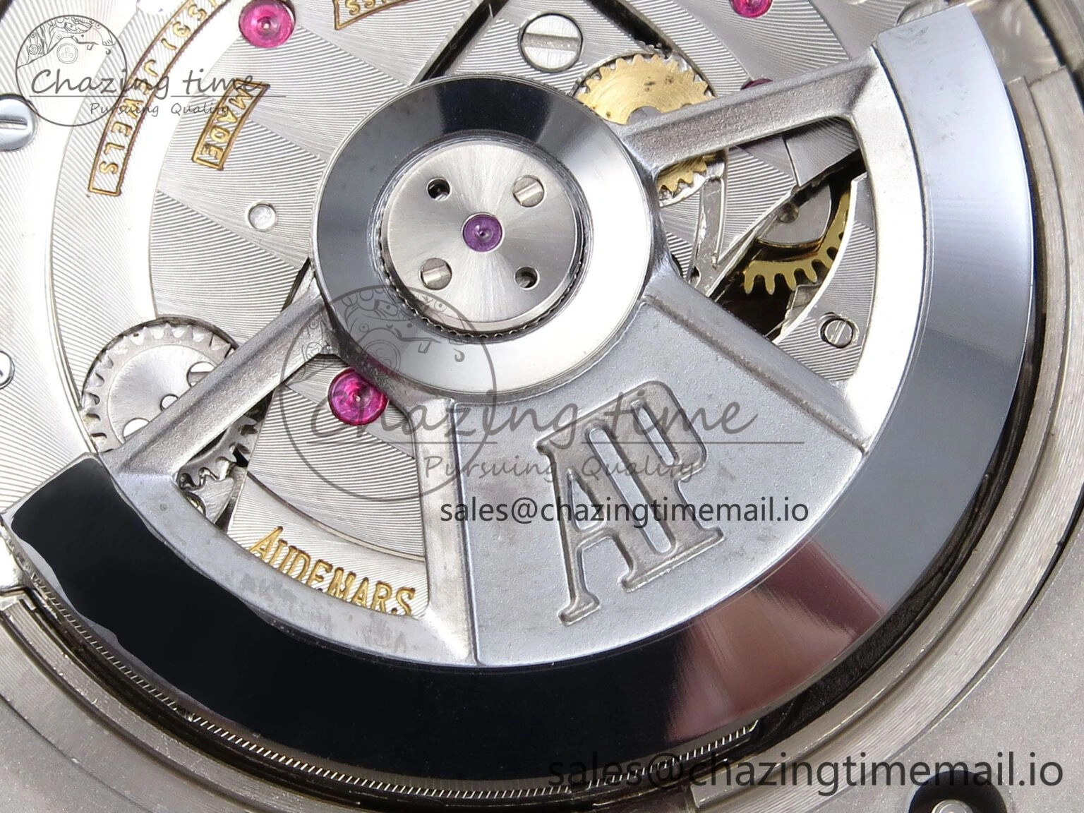 Royal Oak Offshore 44mm SS TKF 1:1 Best Edition White Dial on Black Rubber Strap A Colorful 4375