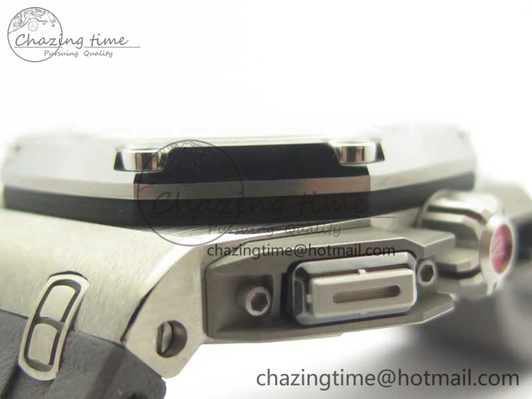 Royal Oak Offshore 44mm Titanium Michael Schumacher 1:1 JF Best Edition A3126 (Free XS Strap) V2 w  Cyclops ZipUp 4914