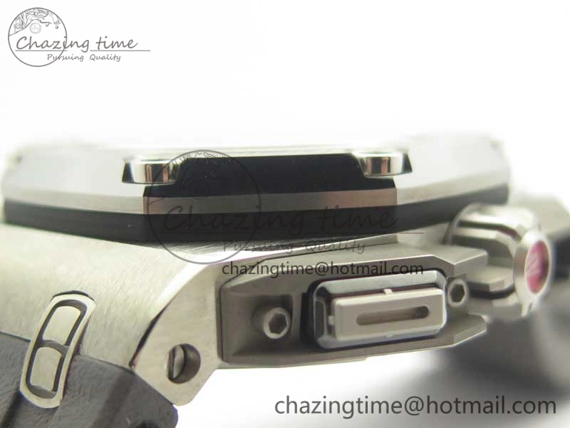 Royal Oak Offshore 44mm Titanium Michael Schumacher 1:1 JF Best Edition A3126 (Free XS Strap) V2 w  Cyclops ZipUp 4914
