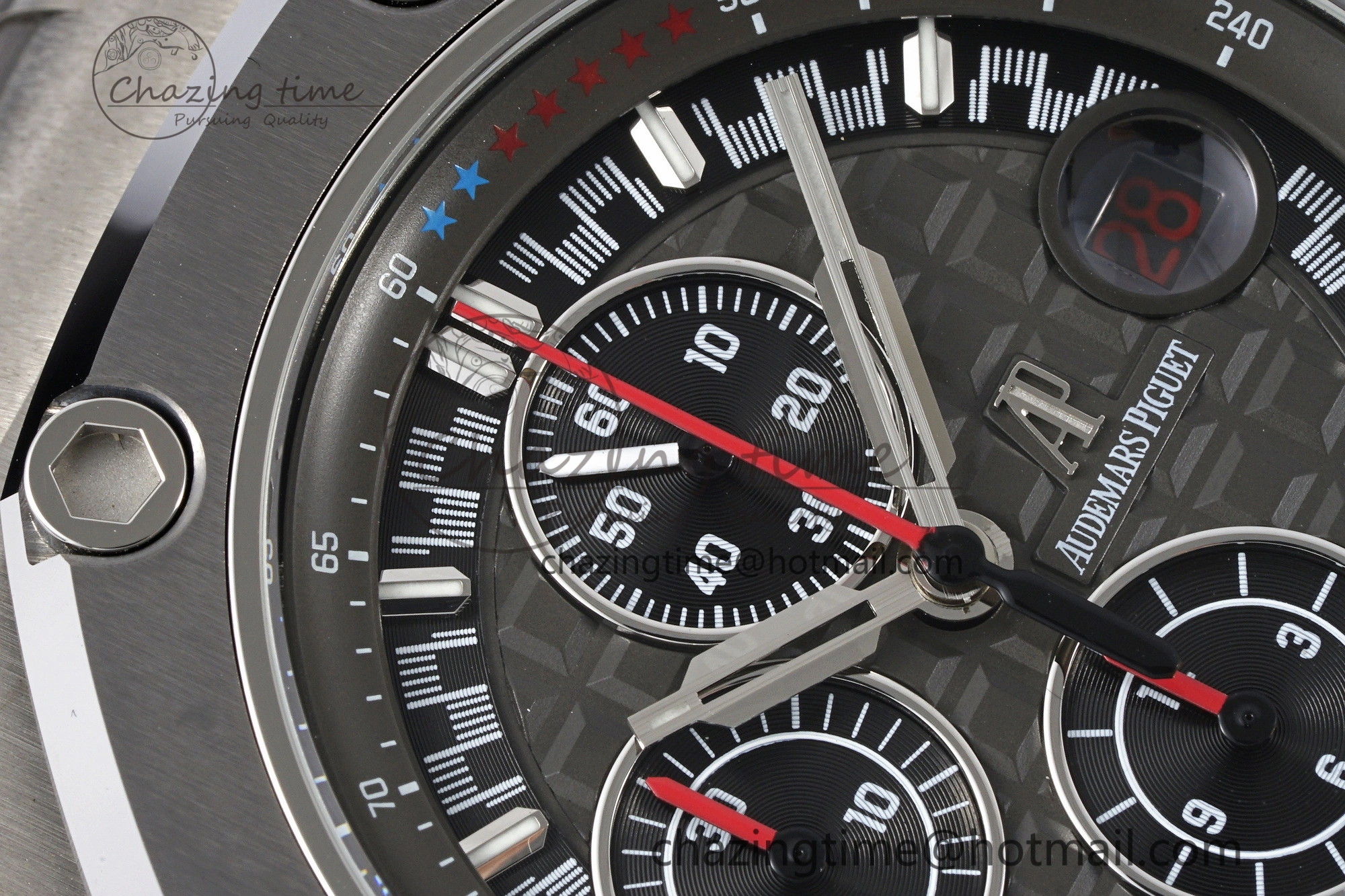 Practical Royal Oak Offshore 44mm Titanium Michael Schumacher 1:1 JJF Best Edition A 4651