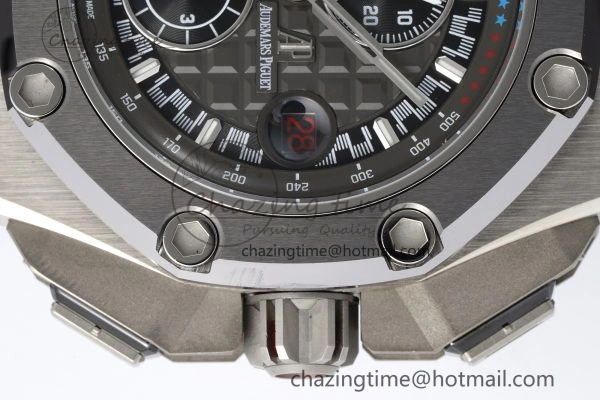 Practical Royal Oak Offshore 44mm Titanium Michael Schumacher 1:1 JJF Best Edition A 4651
