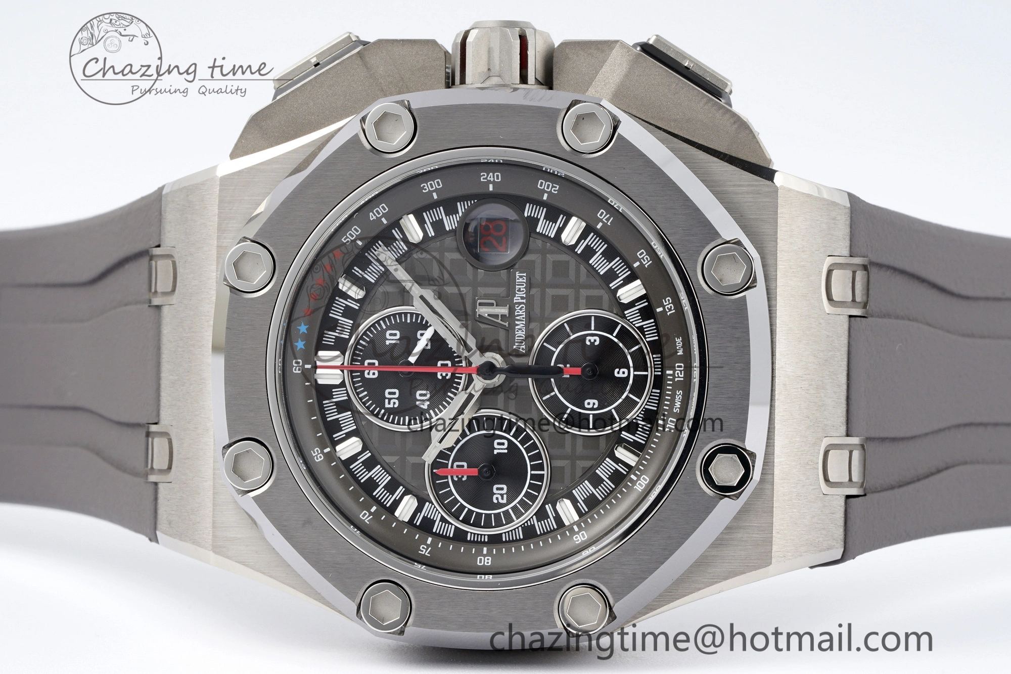 Practical Royal Oak Offshore 44mm Titanium Michael Schumacher 1:1 JJF Best Edition A 4651