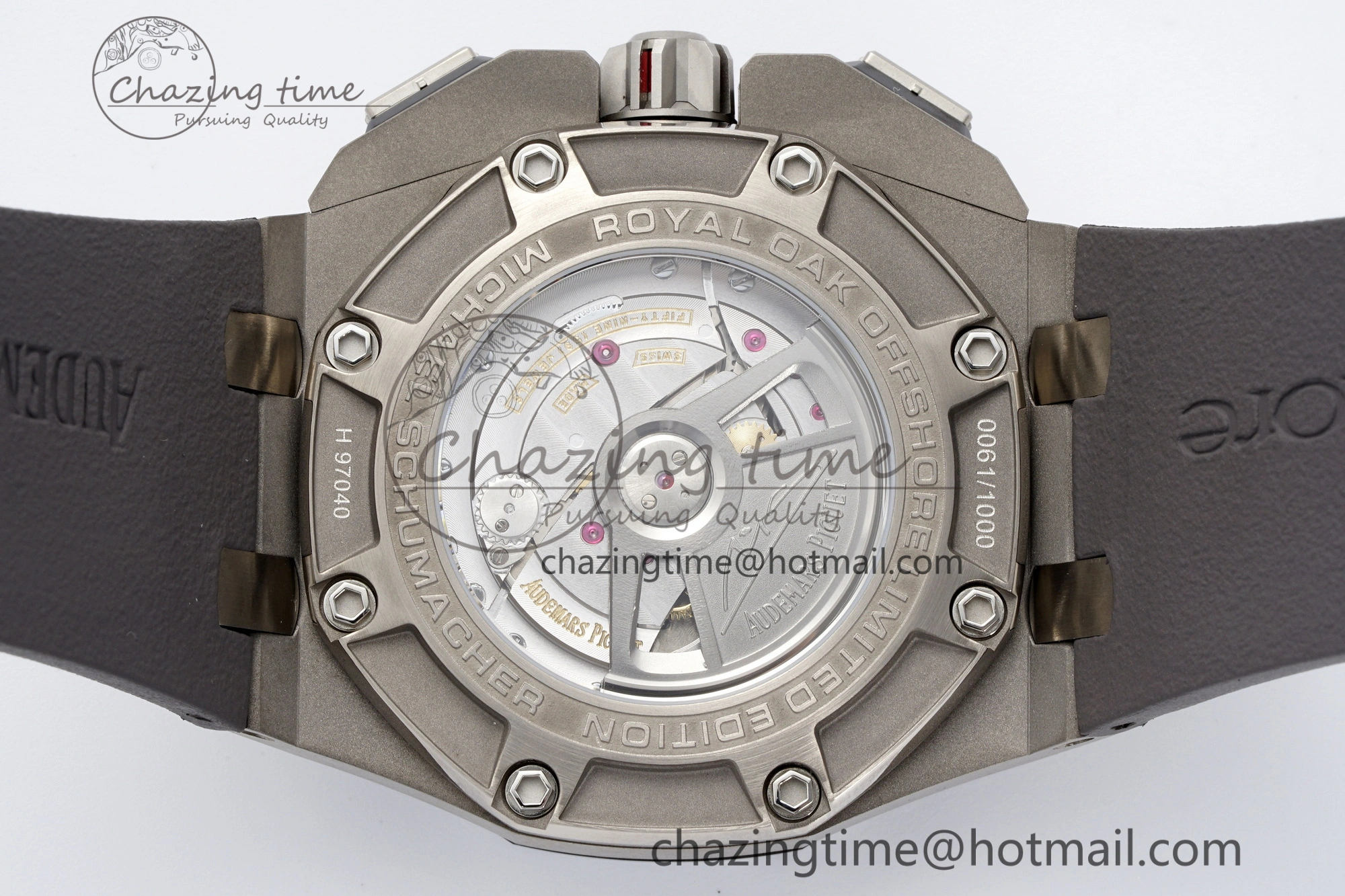 Practical Royal Oak Offshore 44mm Titanium Michael Schumacher 1:1 JJF Best Edition A 4651