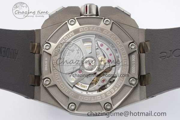 Practical Royal Oak Offshore 44mm Titanium Michael Schumacher 1:1 JJF Best Edition A 4651