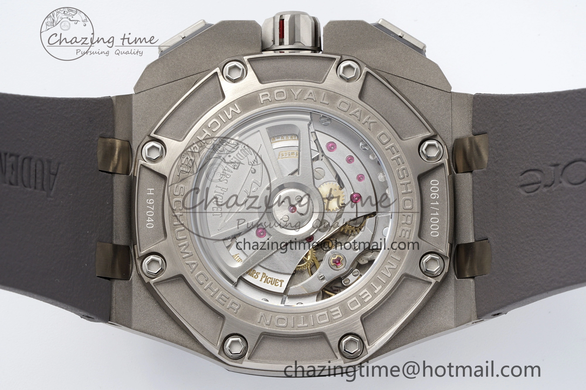 Practical Royal Oak Offshore 44mm Titanium Michael Schumacher 1:1 JJF Best Edition A 4651