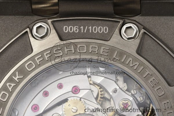 Practical Royal Oak Offshore 44mm Titanium Michael Schumacher 1:1 JJF Best Edition A 4651