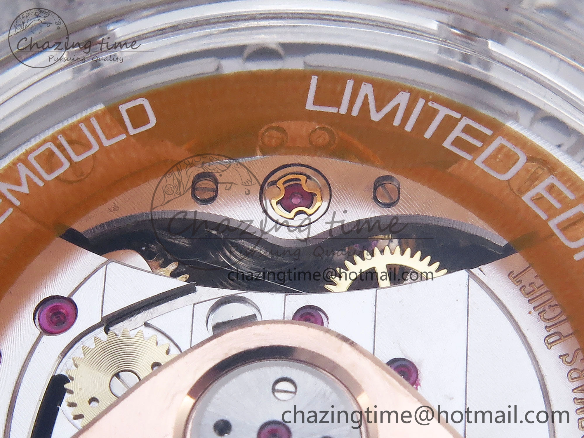 Breathable Royal Oak Offshore 44mm Transparent APF Best Edition Red Dial on White Rubber Strap A 4580