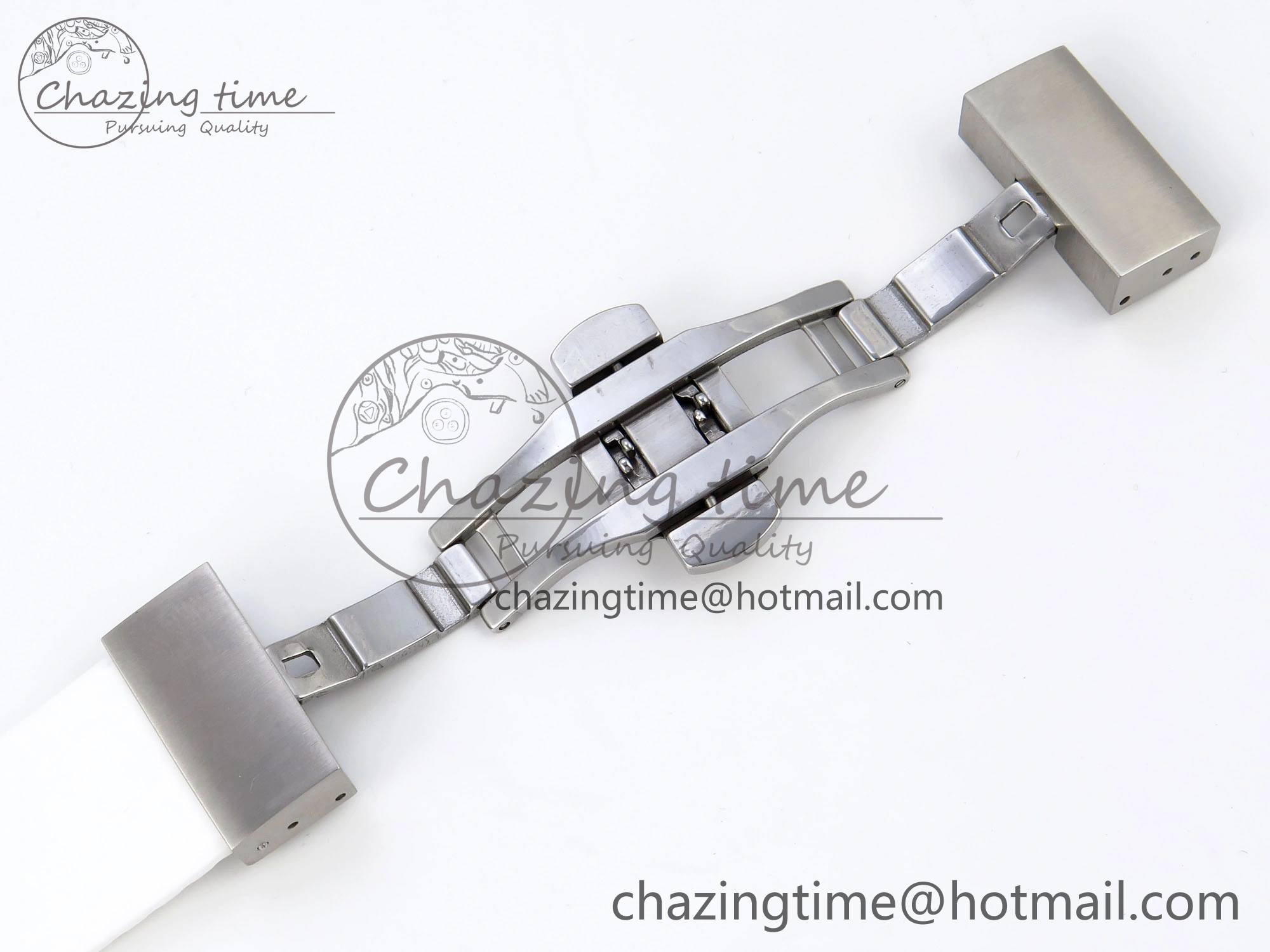 Breathable Royal Oak Offshore 44mm Transparent APF Best Edition Red Dial on White Rubber Strap A 4580
