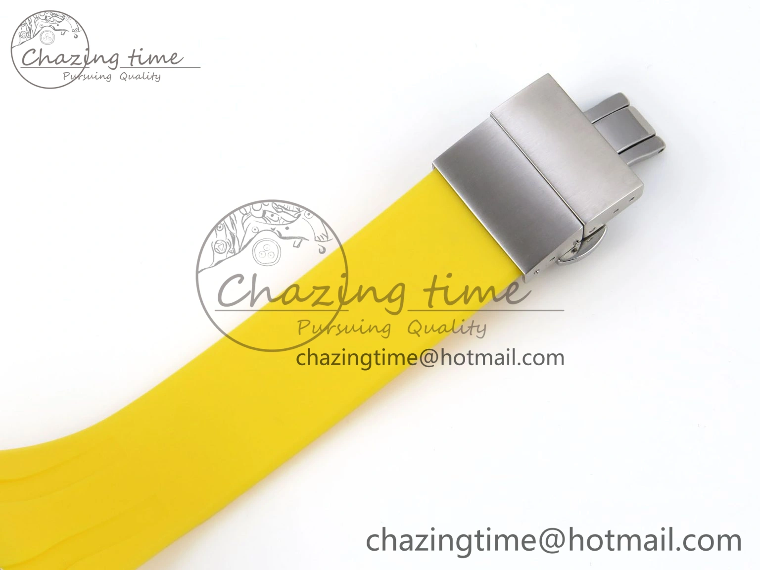 Royal Oak Offshore 44mm Transparent APF Best Edition Yellow Dial on Yellow Rubber Strap A WaterResistant 4583