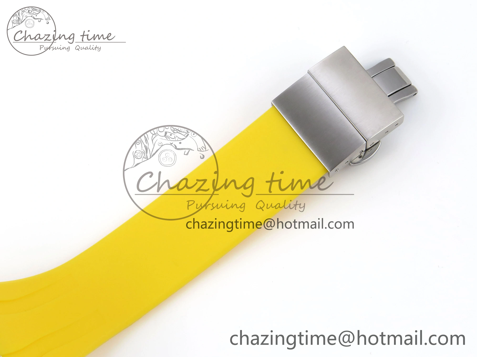 Royal Oak Offshore 44mm Transparent APF Best Edition Yellow Dial on Yellow Rubber Strap A WaterResistant 4583