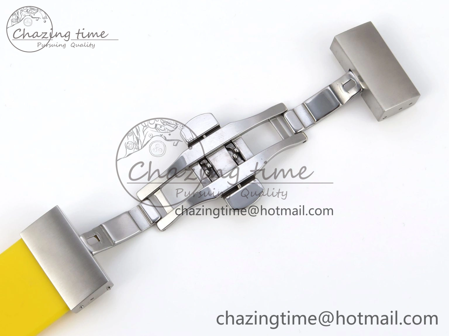 Royal Oak Offshore 44mm Transparent APF Best Edition Yellow Dial on Yellow Rubber Strap A WaterResistant 4583