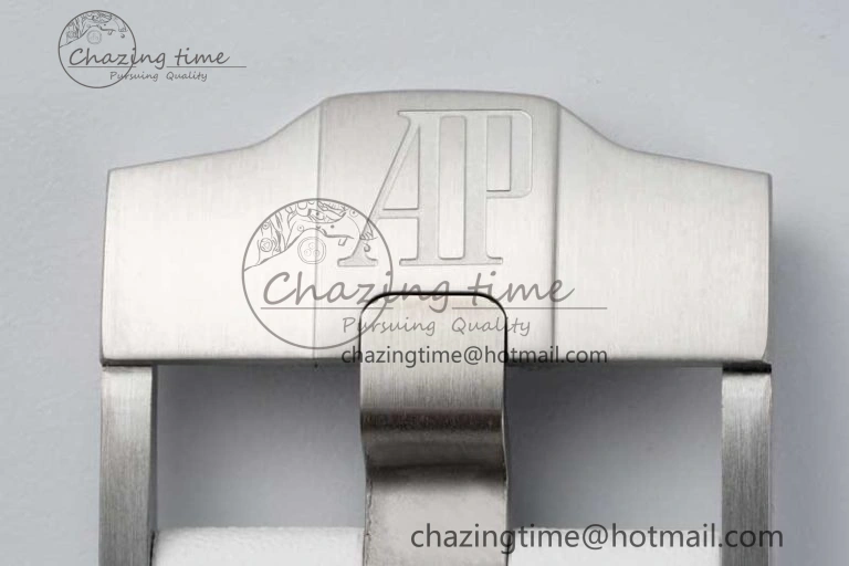 Chic Royal Oak Offshore 44mm White Ceramic APF 1:1 Best Edition White Dial on Rubber Strap A 4725