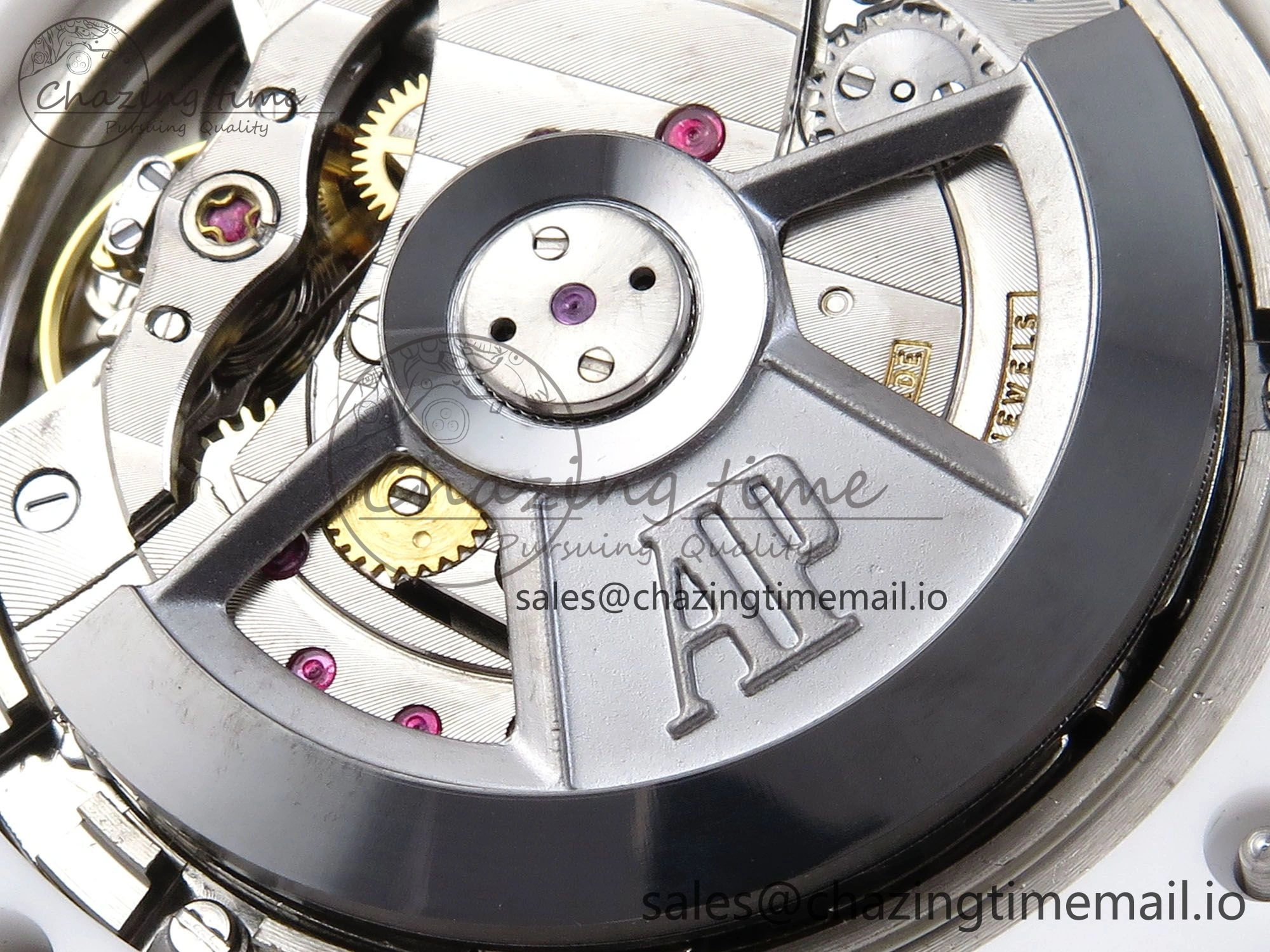 EyeCatching Royal Oak Offshore 44mm White Ceramic TKF 1:1 Best Edition White Dial on White Rubber Strap A 4360