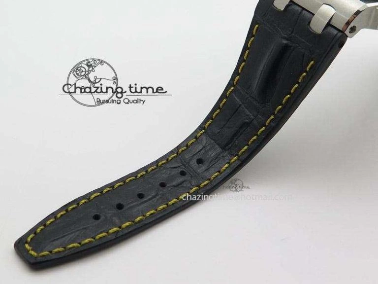 Stylish Royal Oak Offshore “57th Street” Rubberclad Bezel JF Best Edition On Leather Strap A 5124