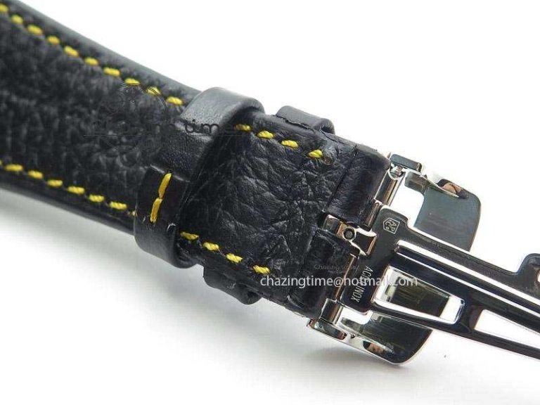Stylish Royal Oak Offshore “57th Street” Rubberclad Bezel JF Best Edition On Leather Strap A 5124