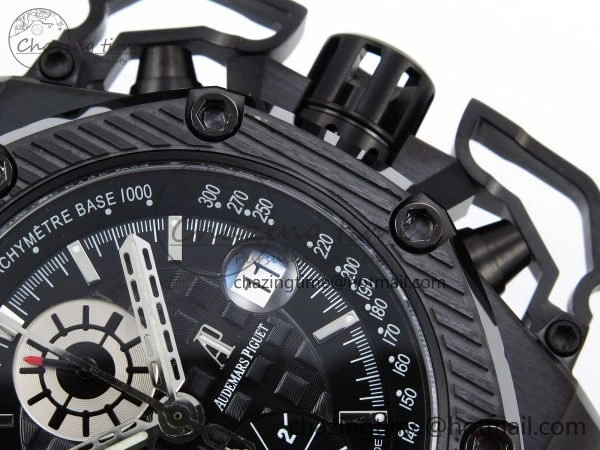 AllSeason Royal Oak Offshore AP0861A Survivor Ltd Ed DLC CER LE Black IPF A 4465