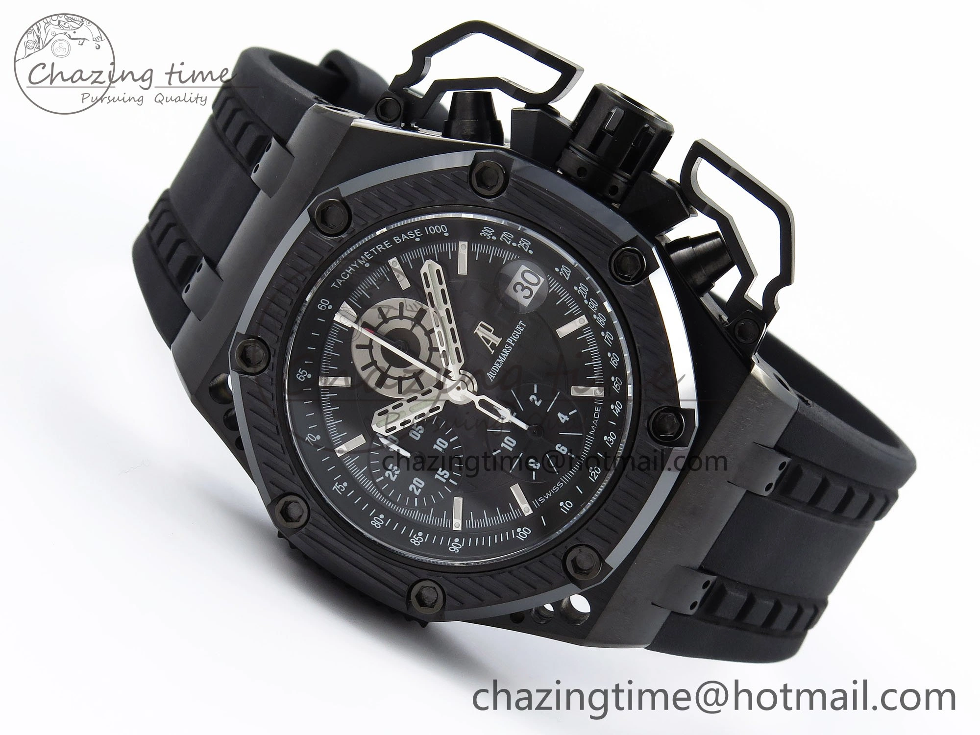 Royal Oak Offshore AP0861A Survivor Ltd Ed DLC CER RU Black IPF A Bright 4464