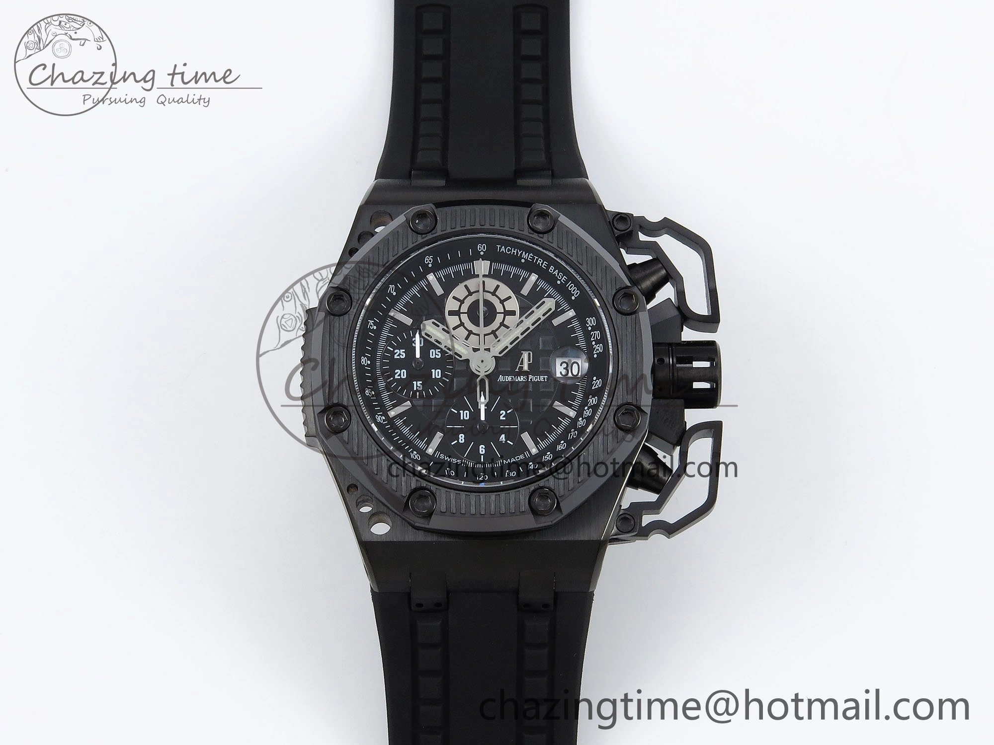 Royal Oak Offshore AP0861A Survivor Ltd Ed DLC CER RU Black IPF A Bright 4464