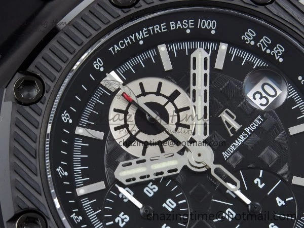 Royal Oak Offshore AP0861A Survivor Ltd Ed DLC CER RU Black IPF A Bright 4464