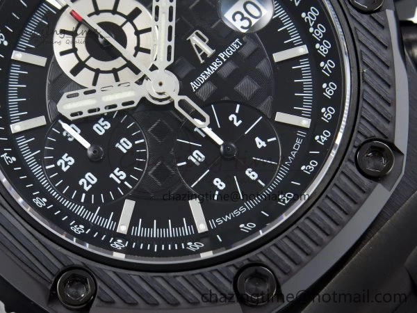 Royal Oak Offshore AP0861A Survivor Ltd Ed DLC CER RU Black IPF A Bright 4464